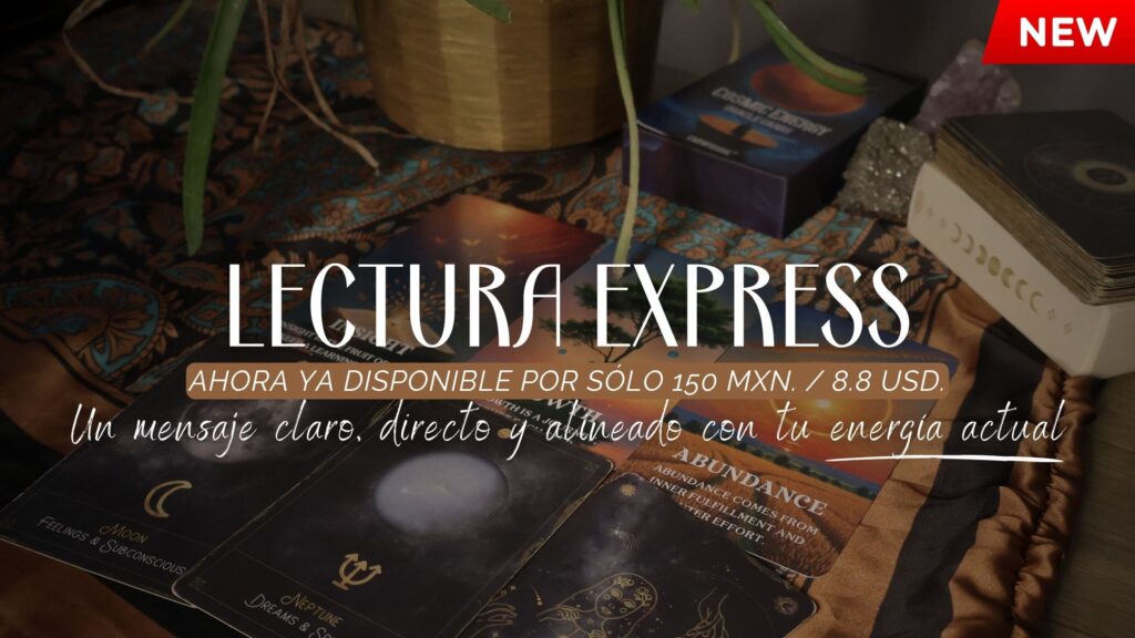 LECTURA DE TAROT ONLINE